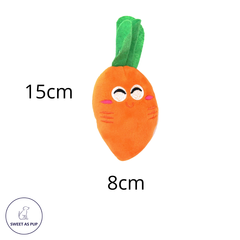 Dog clearance toy carrot