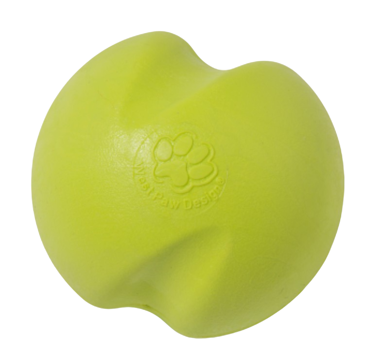 West Paw Zogoflex jive dog ball - green