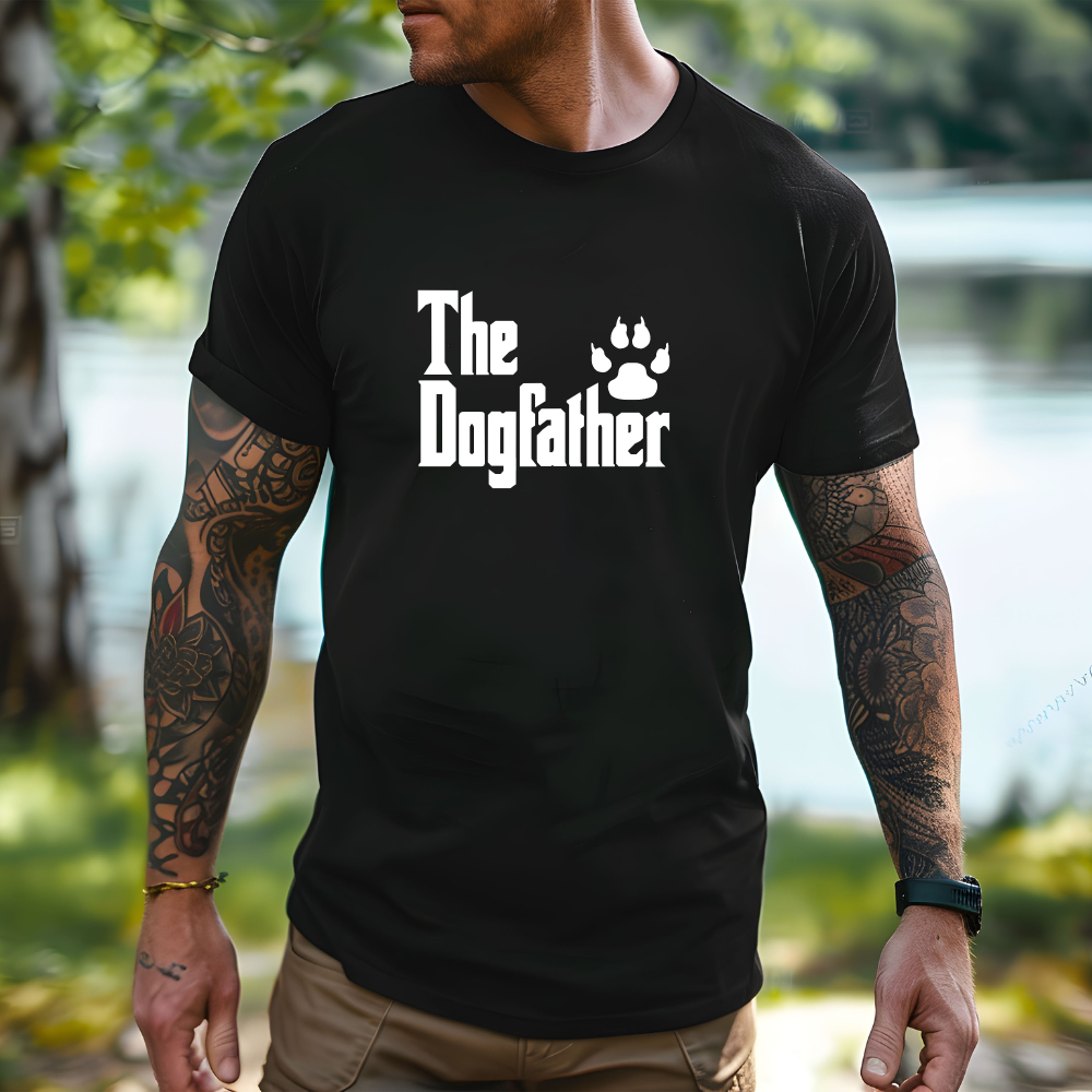 Mens The Dogfather Shirt Mens The Dogfather Shirt