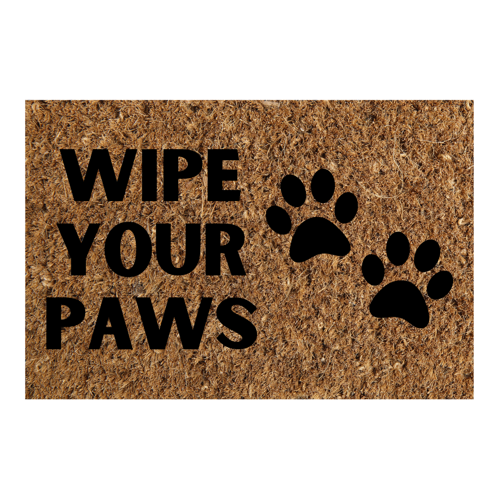 Doormat Wipe your paws Sweet As Pup