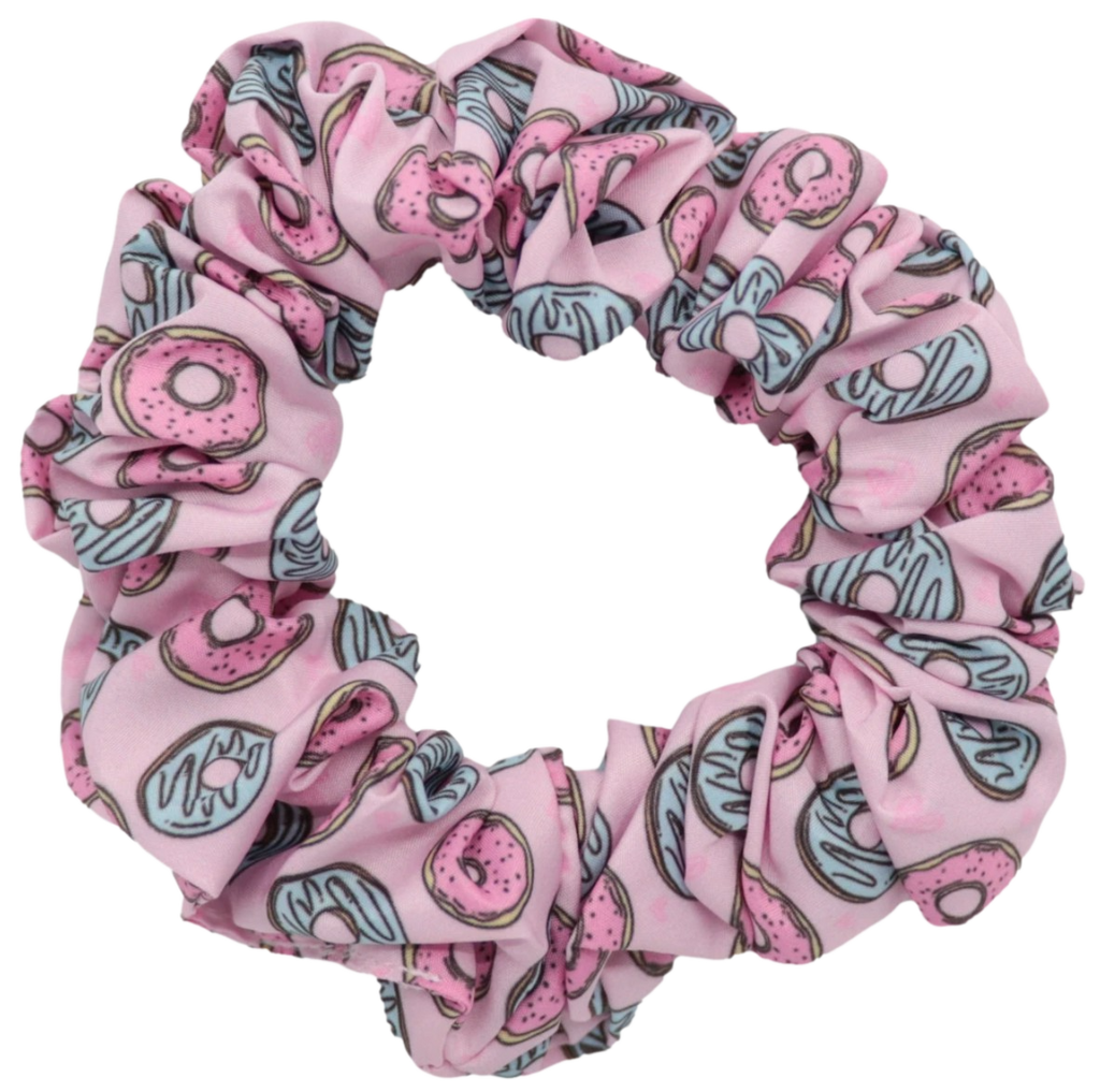 Big and Little Dogs hair scrunchie - donut kill my vibe