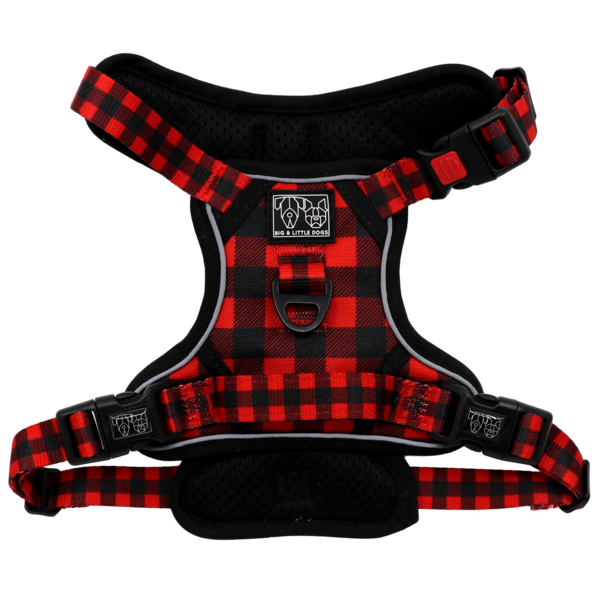 Big and Little Dogs all-rounder harness - plaid to the bone