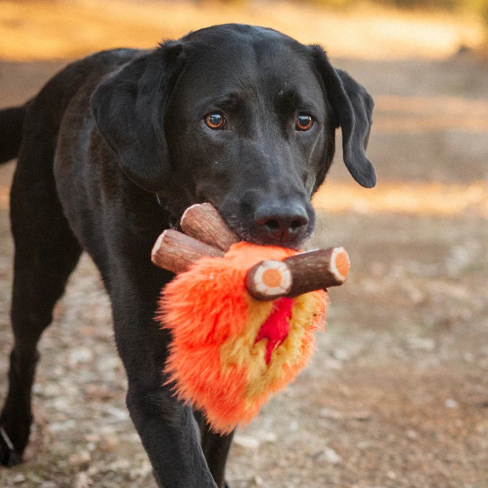 P.L.A.Y. Camp Corbin cosy campfire dog toy