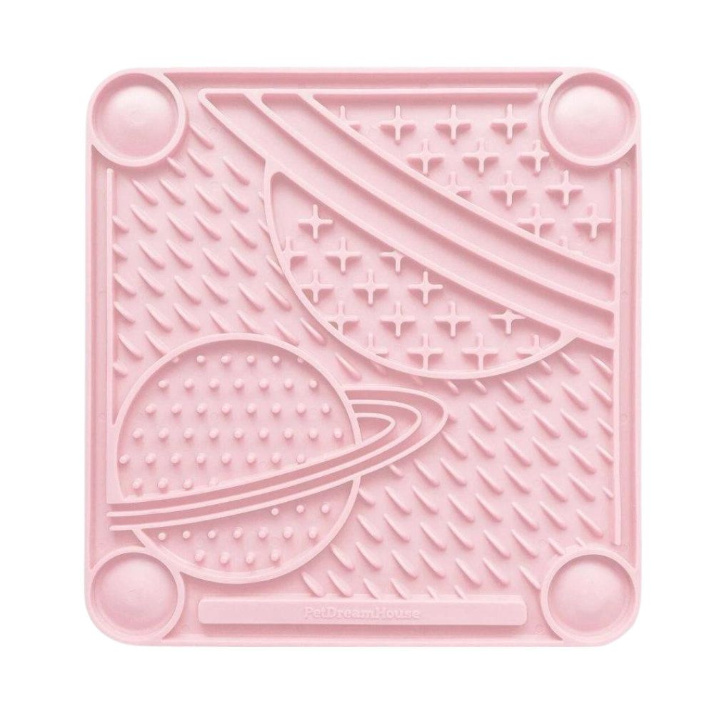 PAW Planet lick pad with suction cups - pink