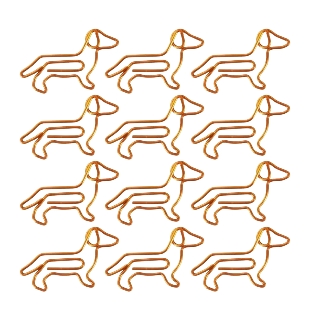 Dog paperclips