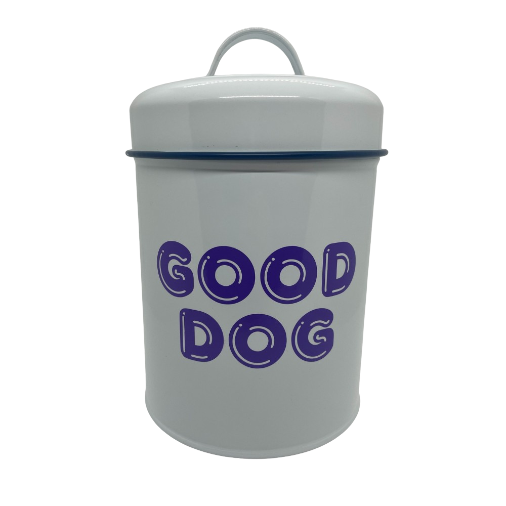 Good dog treat tin
