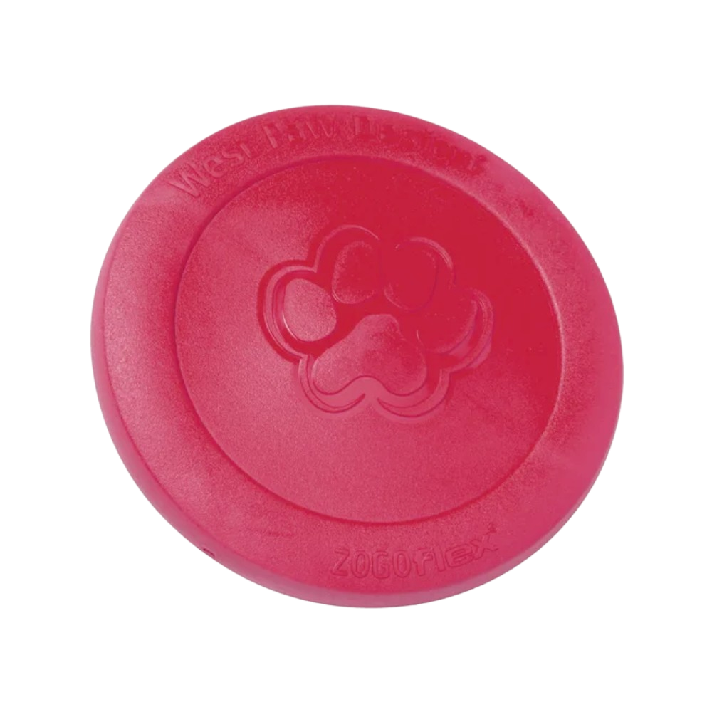 West Paw Zogoflex zisc dog frisbee - red
