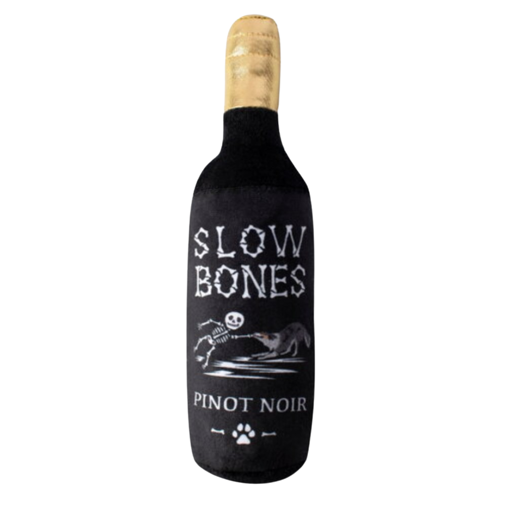 Fringe Studio slow bones pinot noir dog toy