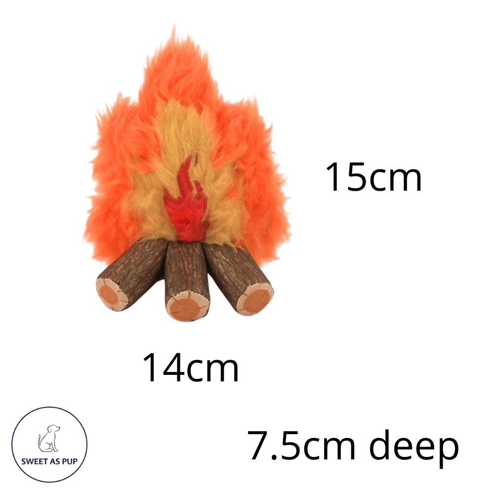 P.L.A.Y. Camp Corbin cosy campfire dog toy