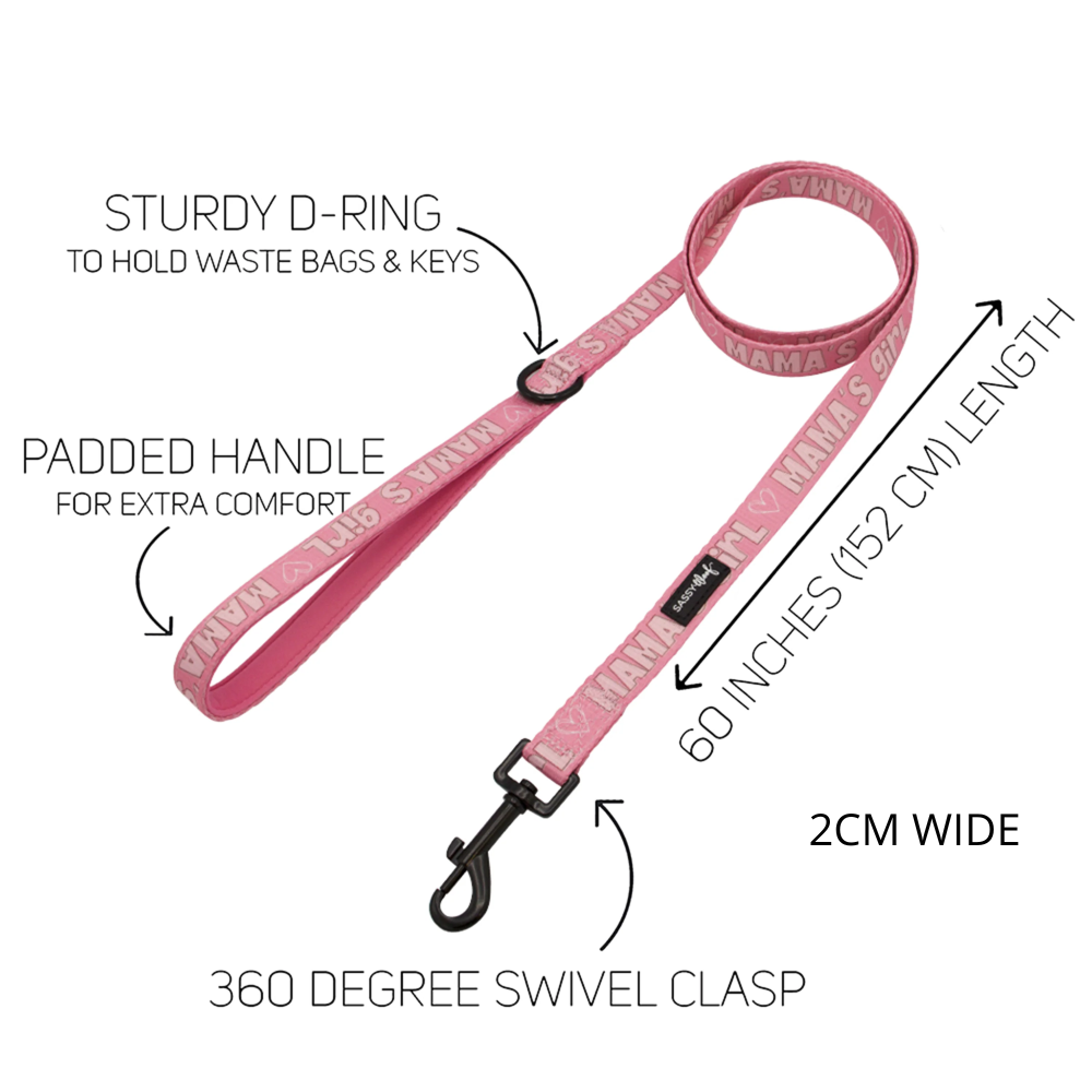 Sassy Woof dog leash - Mama's girl