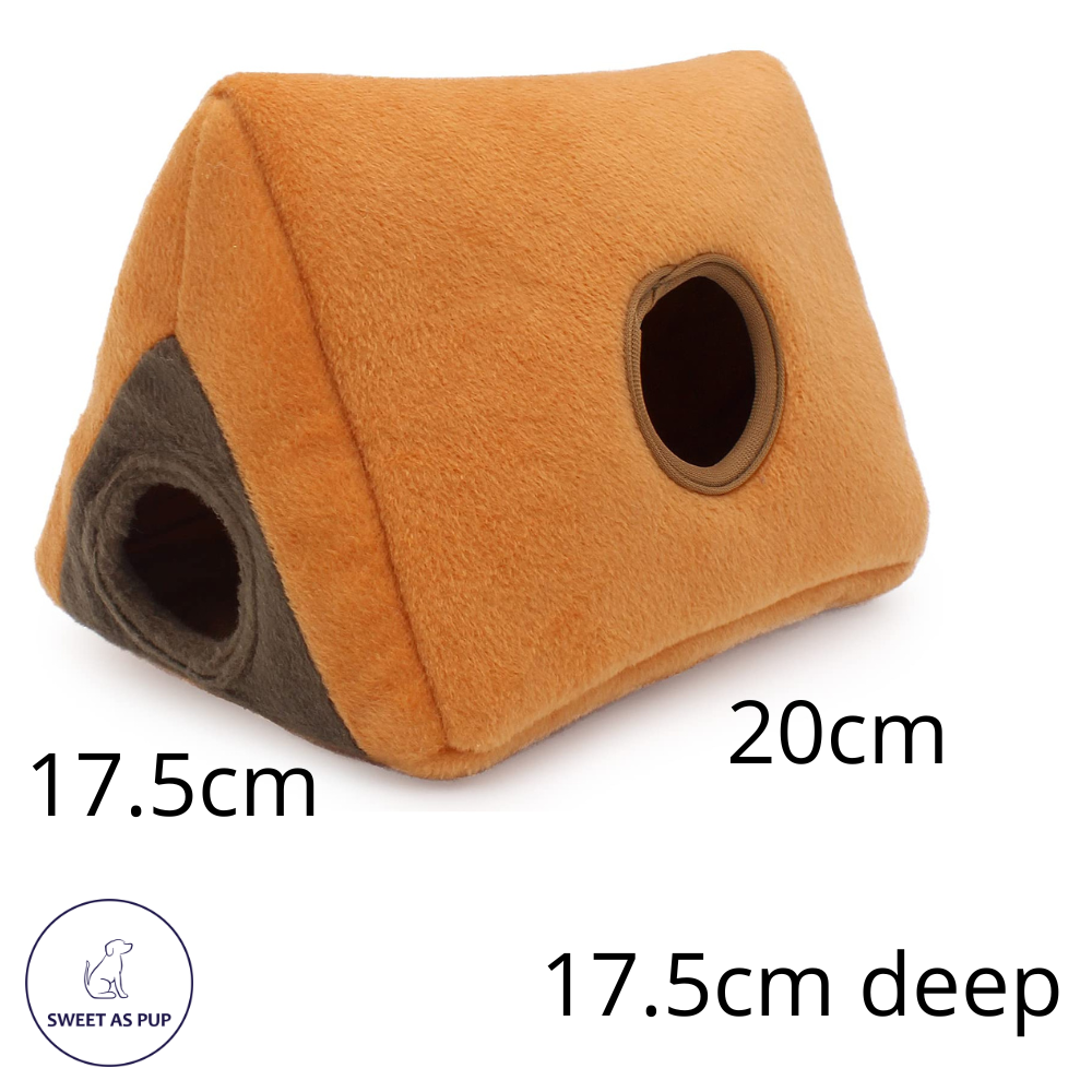 Zippy Paws Burrow Interactive Dog Toy - Camping tent