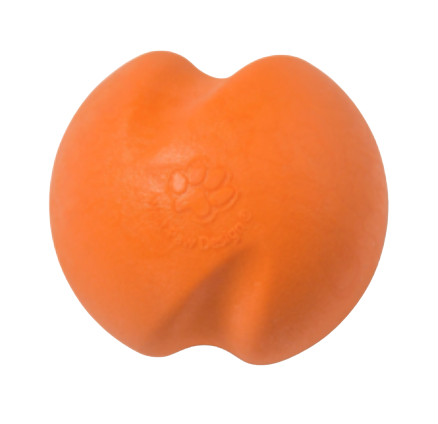 West Paw Zogoflex jive dog ball - orange