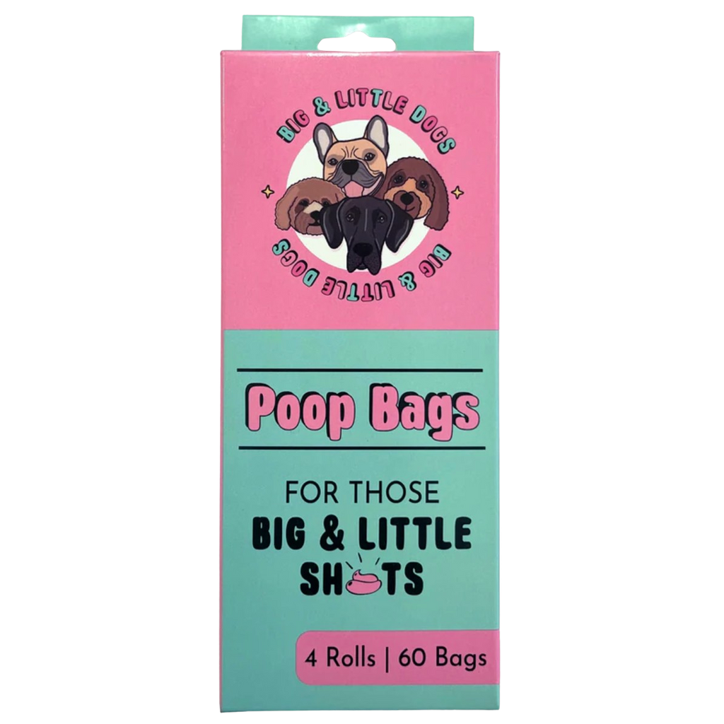 Big and Little Dogs poop bag refills - Big and little shit