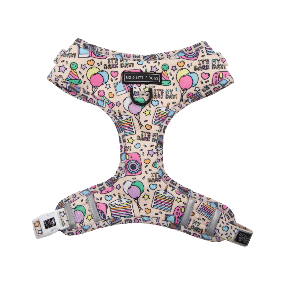 Big and Little Dogs adjustable harness | It's my barkday