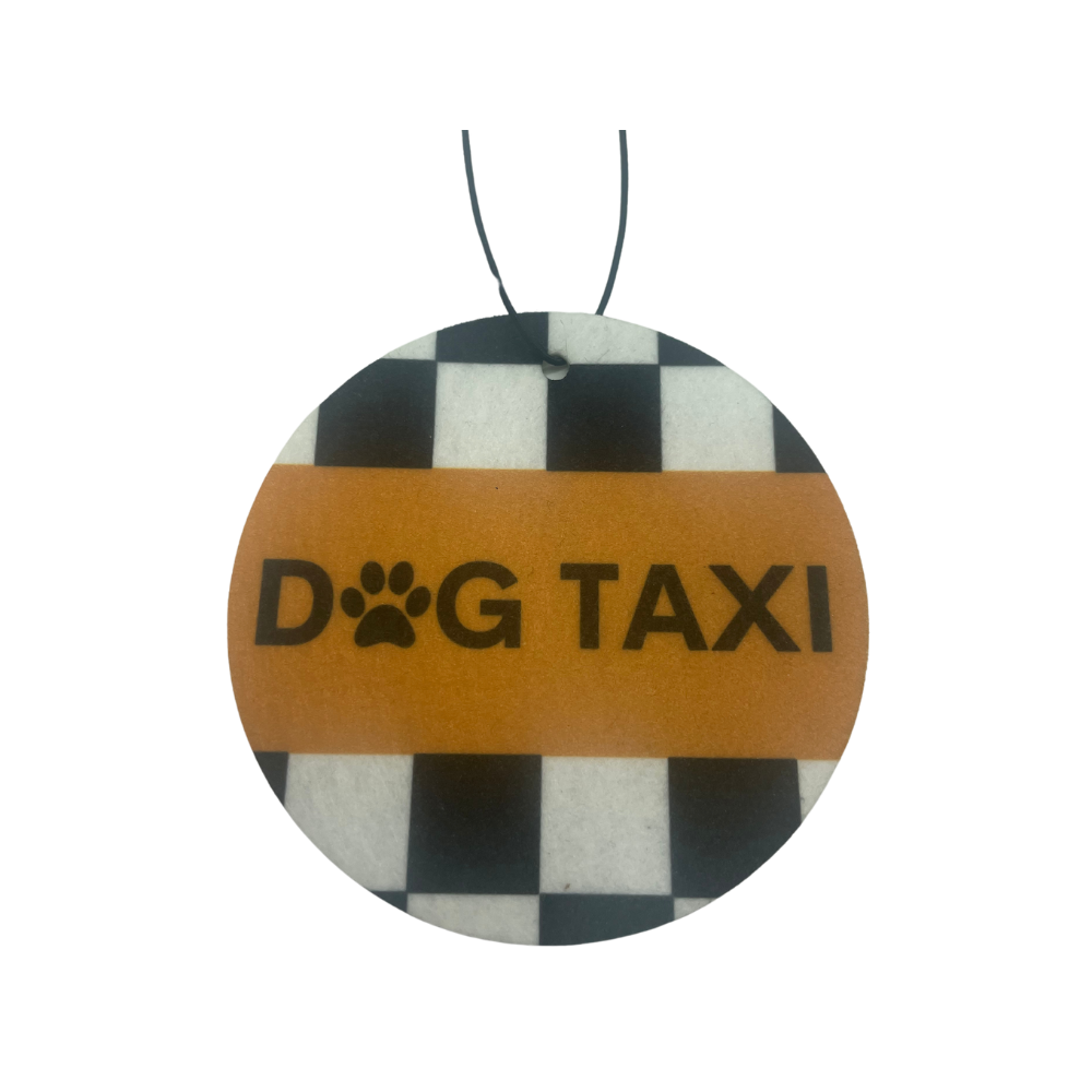 Car air freshener - Dog taxi