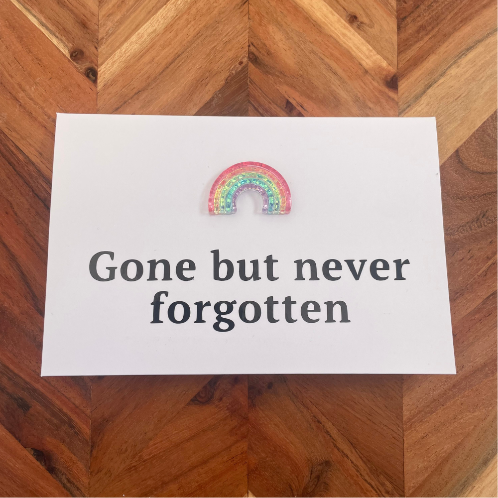 Greeting card - Gone but never forgotten