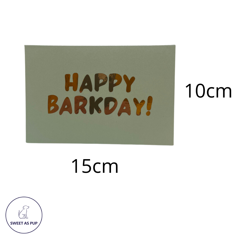 Greeting card - Happy Barkday