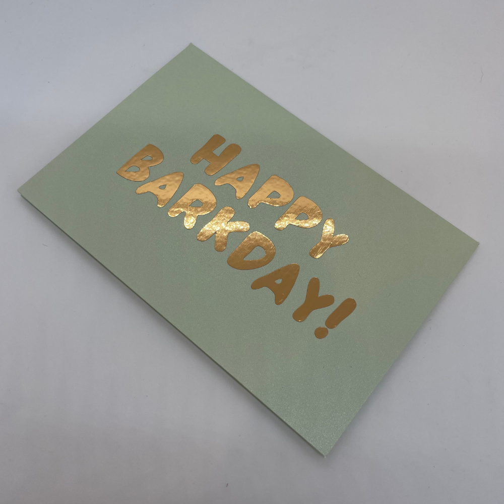 Greeting card - Happy Barkday