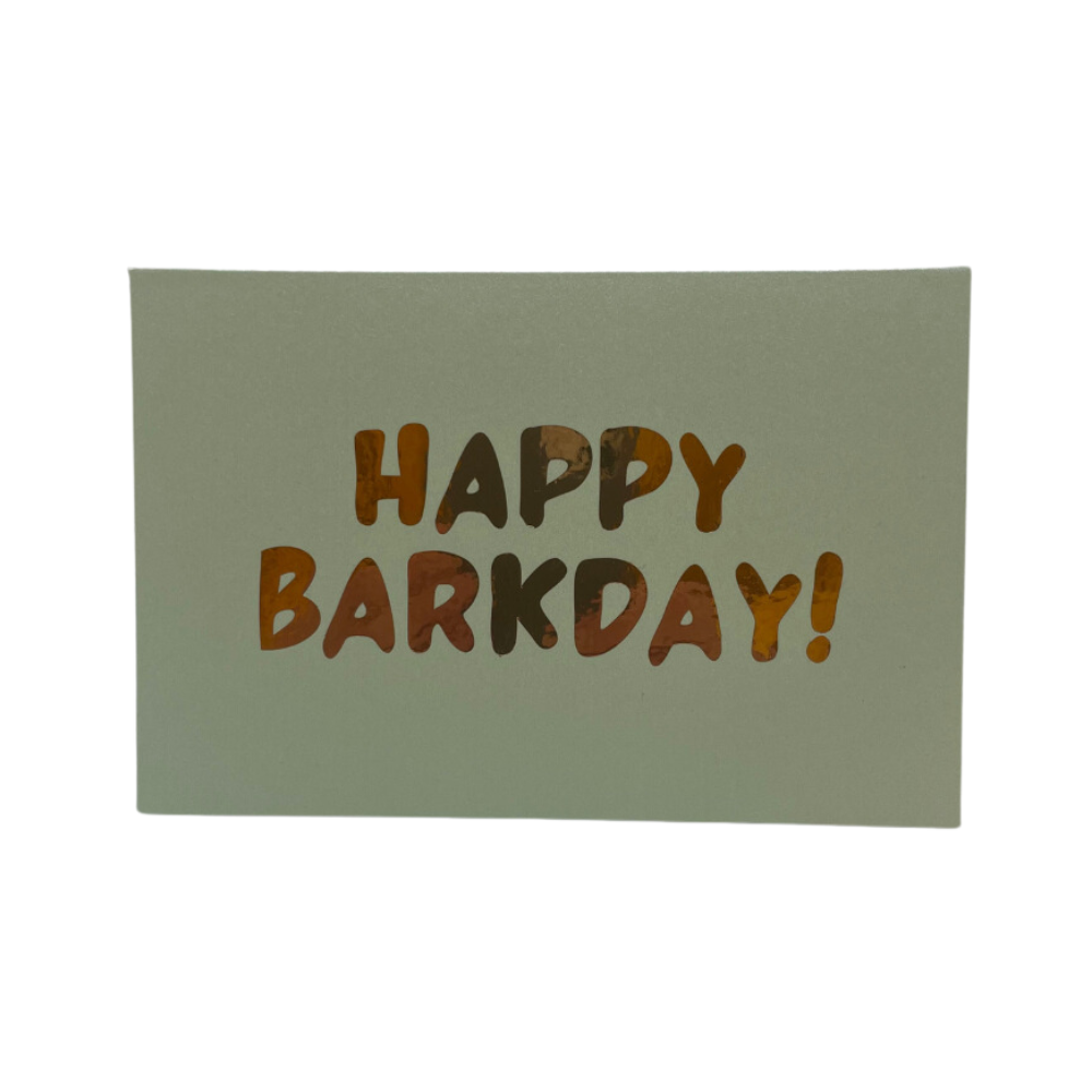 Greeting card - Happy Barkday