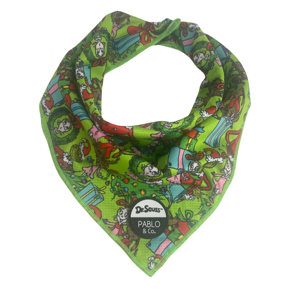 Pablo & Co Dr Seuss Who-ville dog bandana