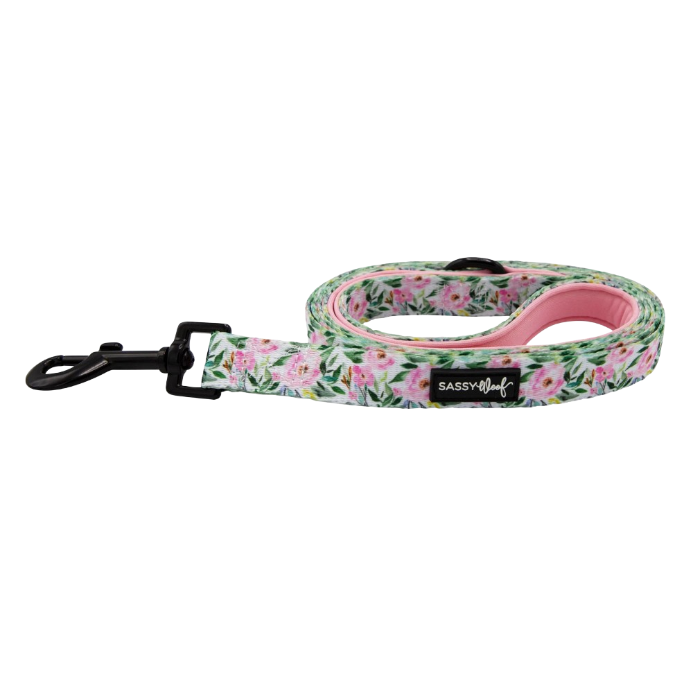 Sassy Woof dog leash - Magnolia