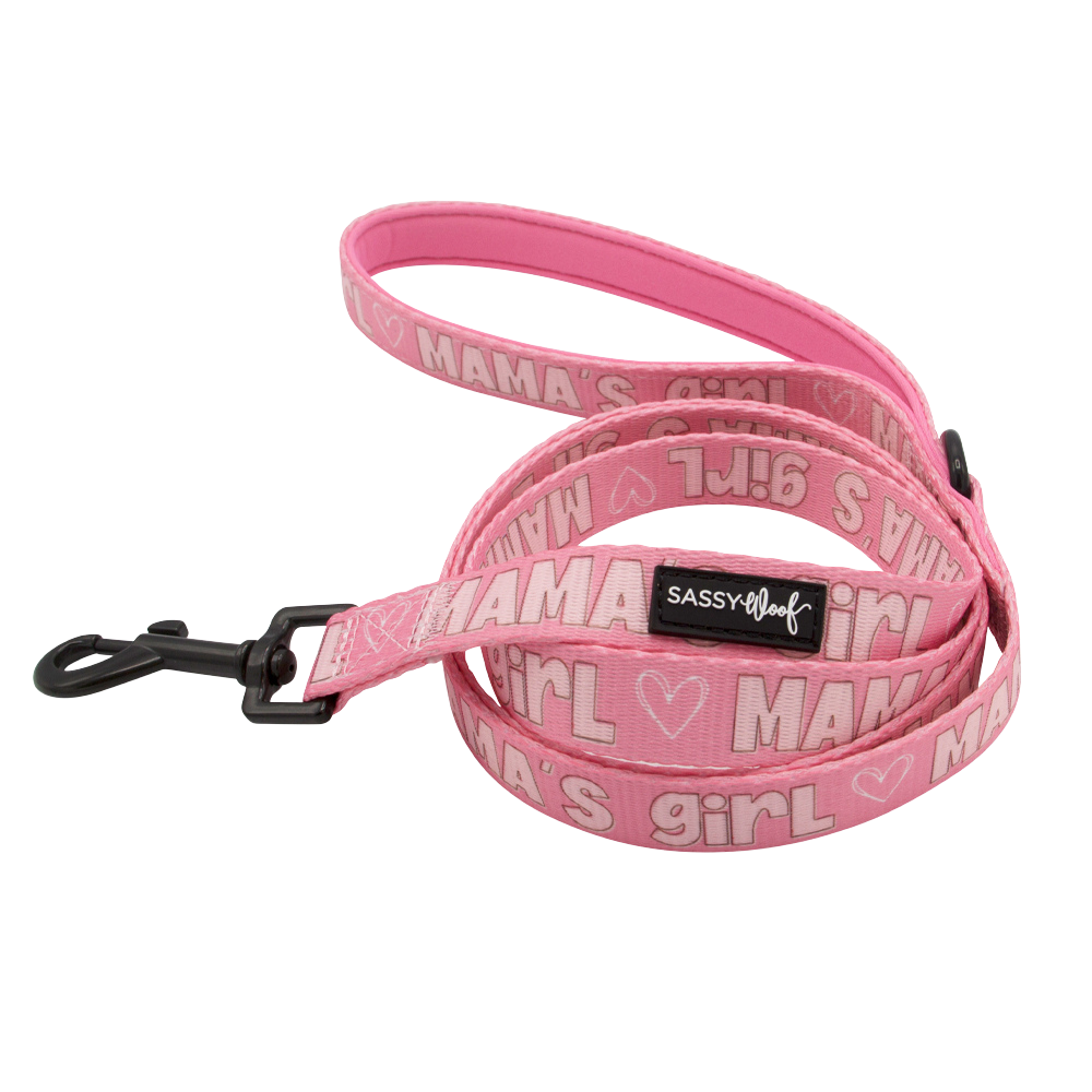 Sassy Woof dog leash - Mama's girl