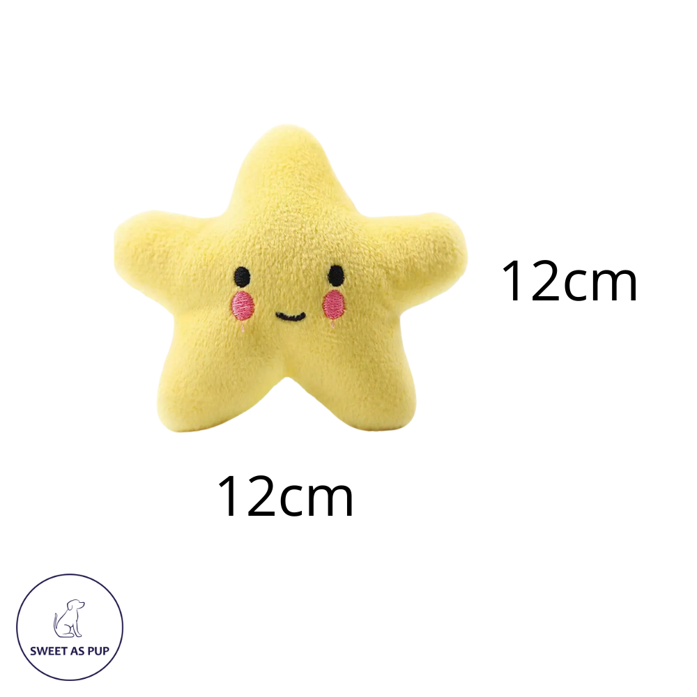 Star mini dog toy