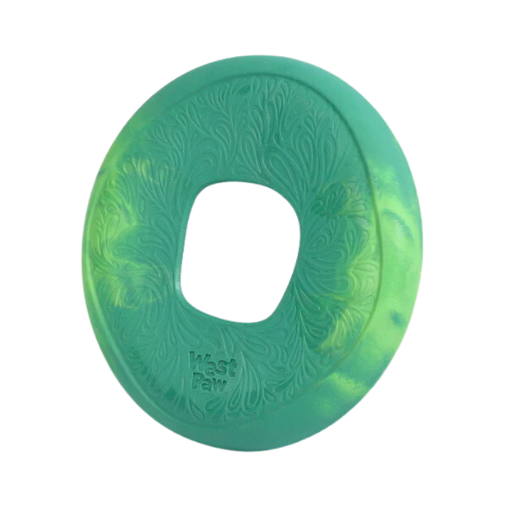 West Paw Zogoflex sailz dog frisbee - Emerald