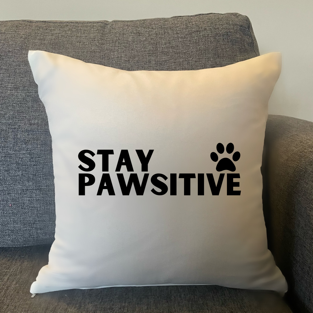 Cushion - Stay pawsitive