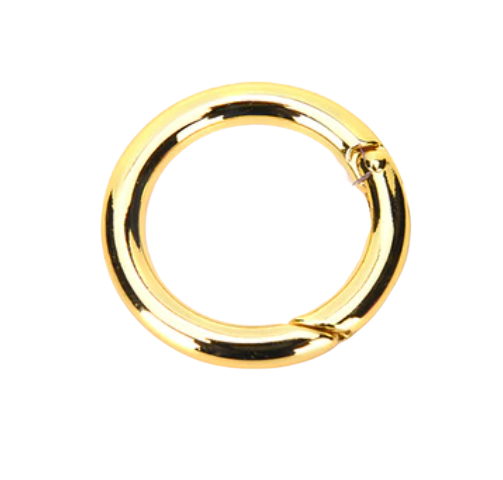 Dog accessory ring - gold