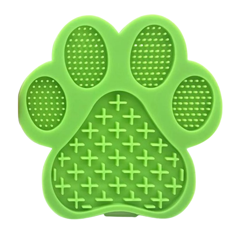 Dog suction feeder mat - green