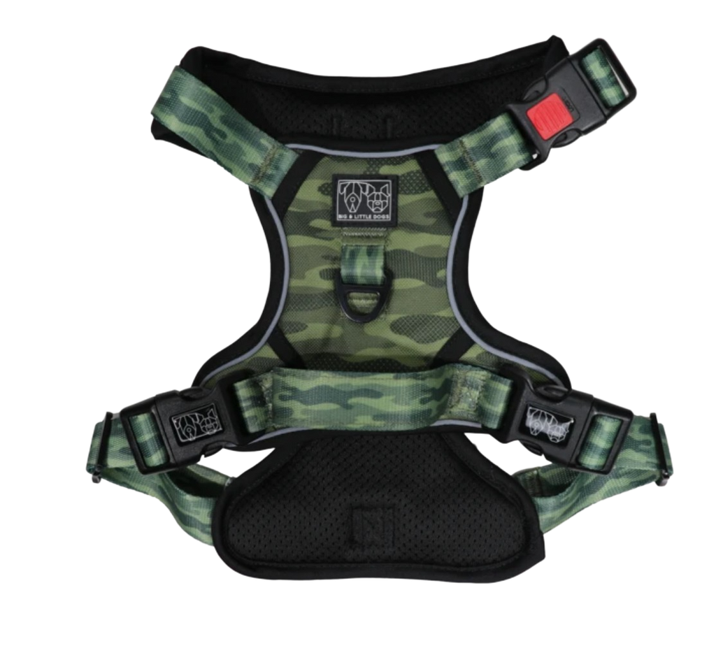 Big & Little Dogs all rounder harness - Camouflage
