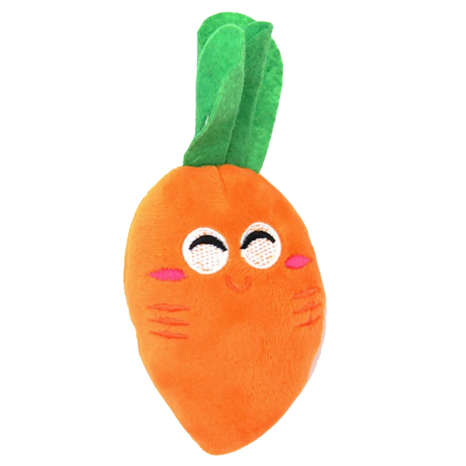 Mini carrot dog toy